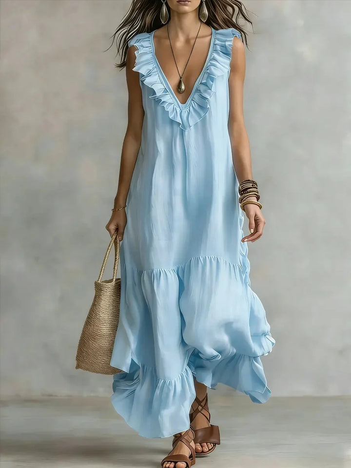 Rosalynn™ Elegant Ruffled Dress
