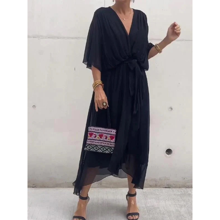 Hally™ Casual Chiffon Dress