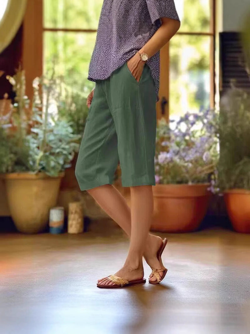 Dawn | Clean Knee-Length Shorts