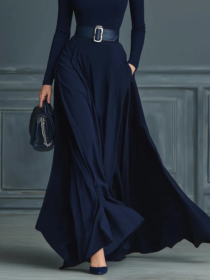 Carly | High-Neck Maxi Dress