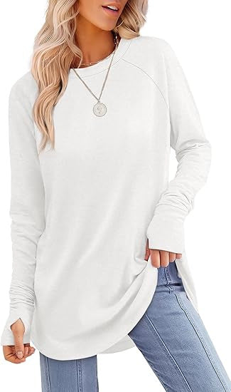 Maira | Long Sleeve Finger-Slip Top