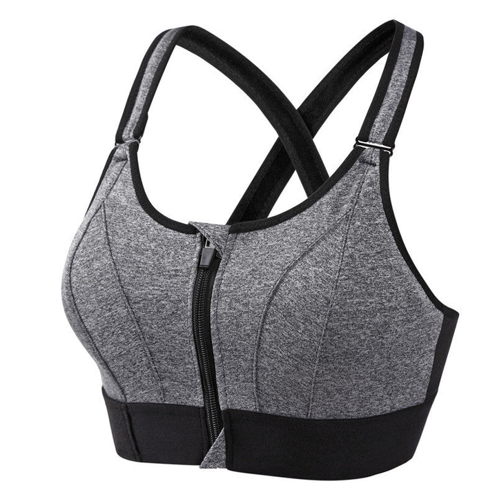 Nyra Summit – High Support Sports Bra with Front Zip