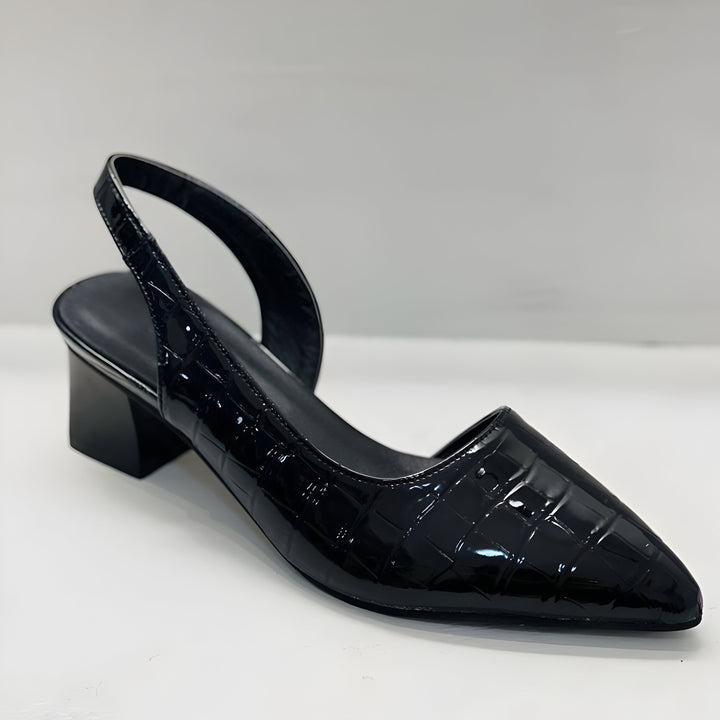 Elisa | Elegant Comfort Slingback Heels