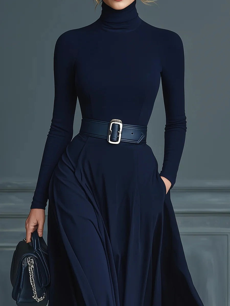 Carly | High-Neck Maxi Dress