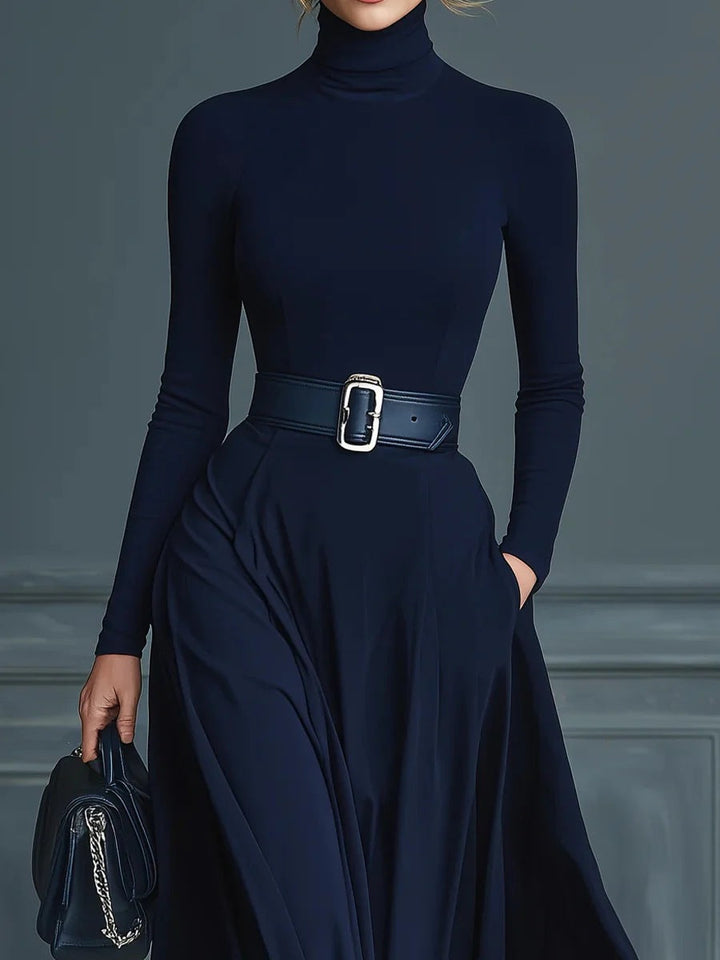 Carly | High-Neck Maxi Dress