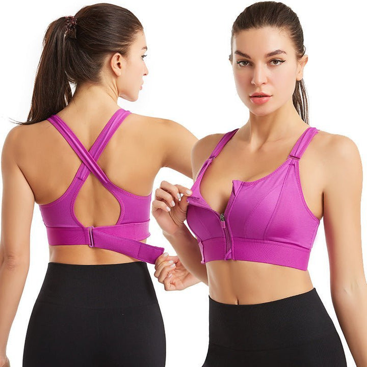 Nyra Summit – High Support Sports Bra with Front Zip