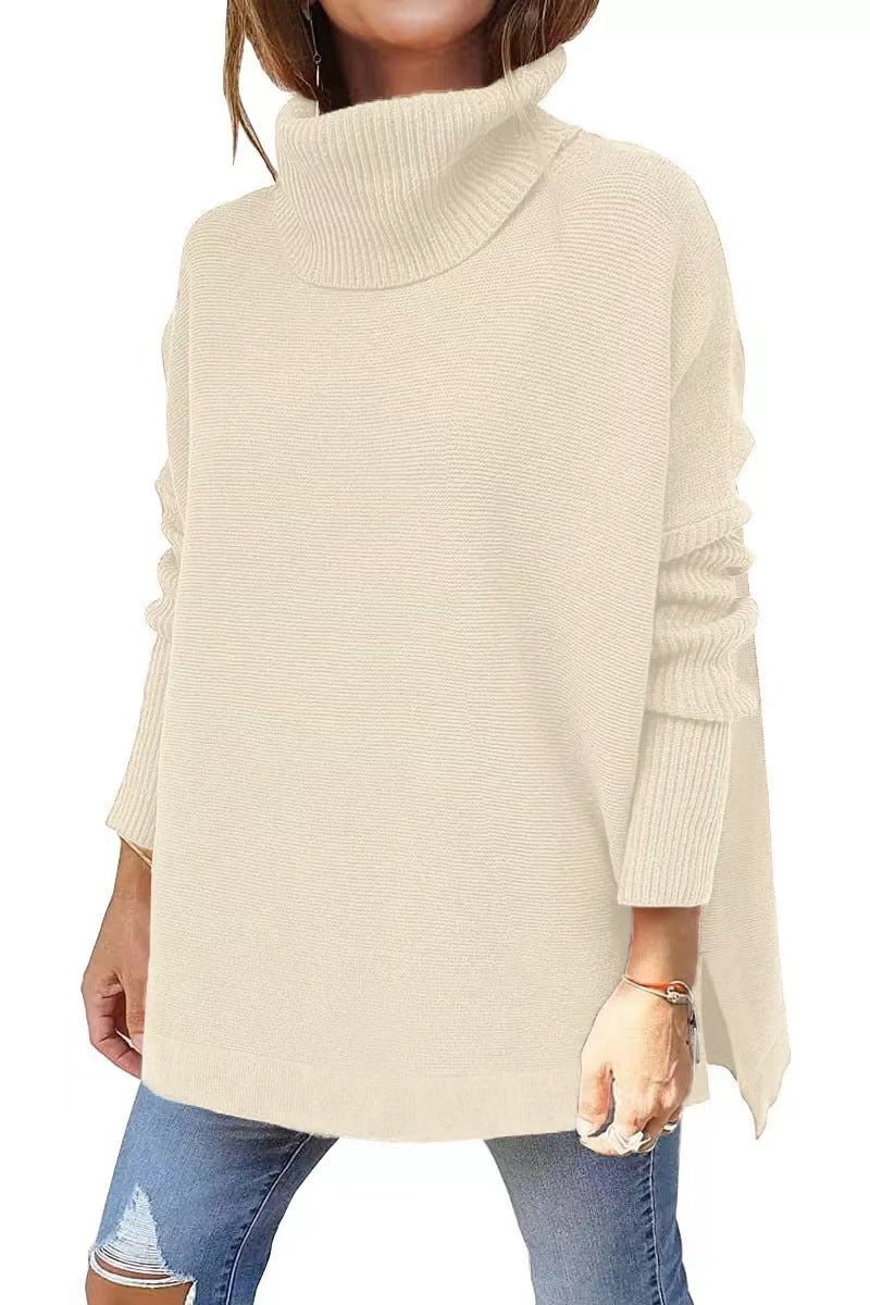 Cataleya – Oversized Turtleneck Knit Sweater