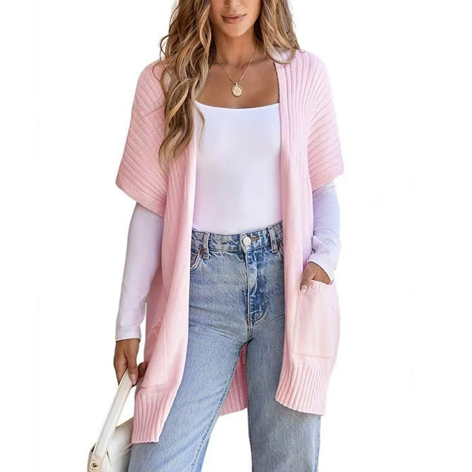 Cassava™ - Lightweight Open-Front Knit Cardigan