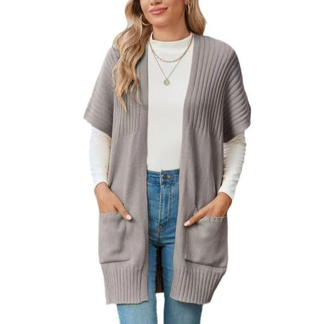 Cassava™ - Lightweight Open-Front Knit Cardigan