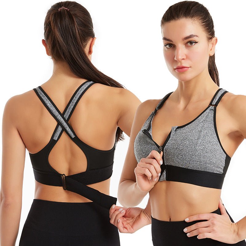 Nyra Summit – High Support Sports Bra with Front Zip