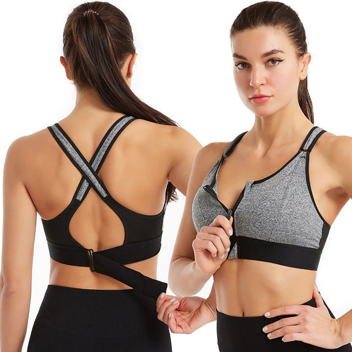 Nyra Summit – High Support Sports Bra with Front Zip