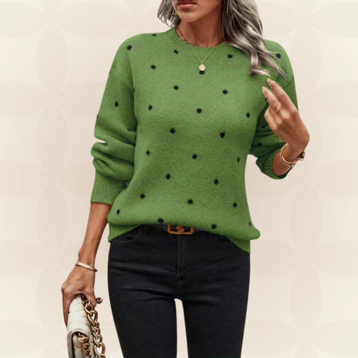 Angelique | Polka Dot Sweater