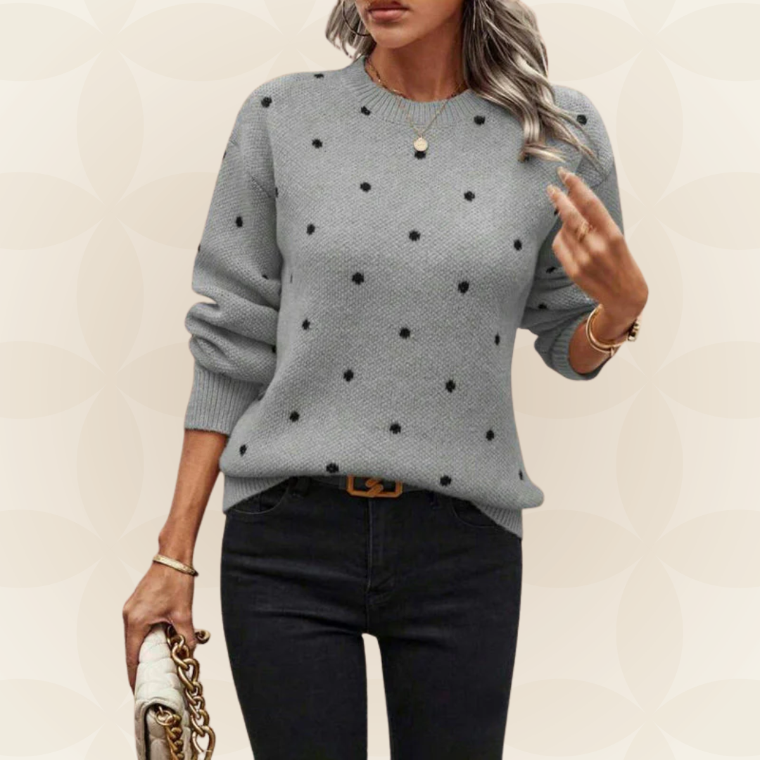 Angelique | Polka Dot Sweater