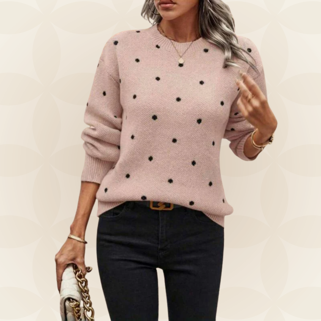 Angelique | Polka Dot Sweater