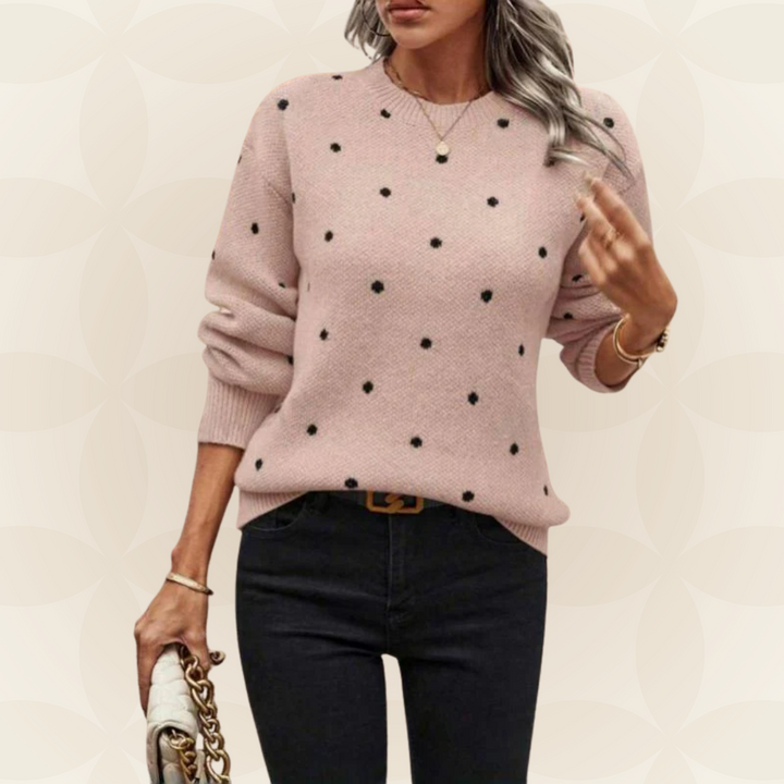 Angelique | Polka Dot Sweater