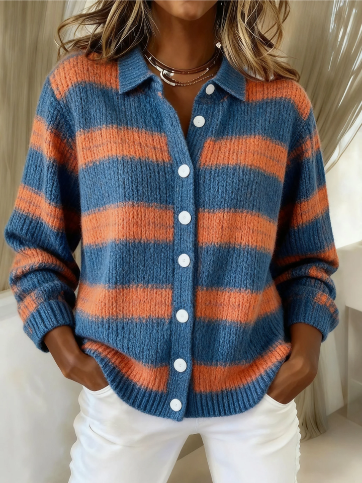 Renee | Plaid Button-Up Blouse