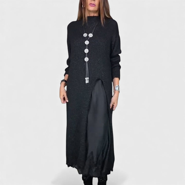 Luna | Chic Long Dress Set