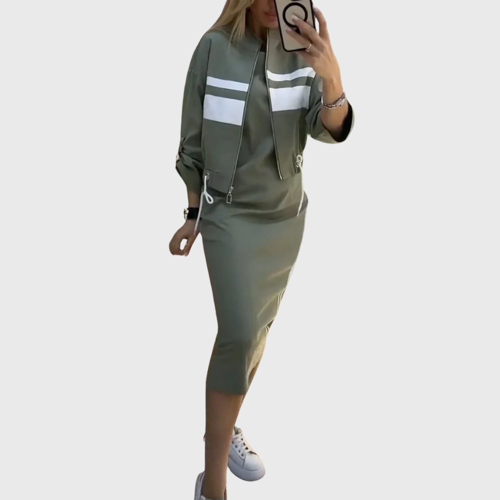 OLIVIA | TWO-PIECE MIDI SET