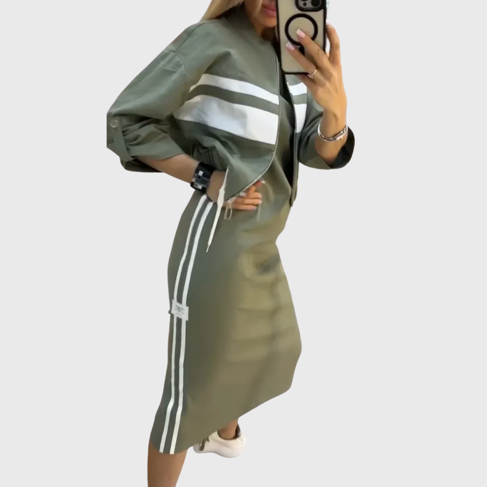 OLIVIA | TWO-PIECE MIDI SET