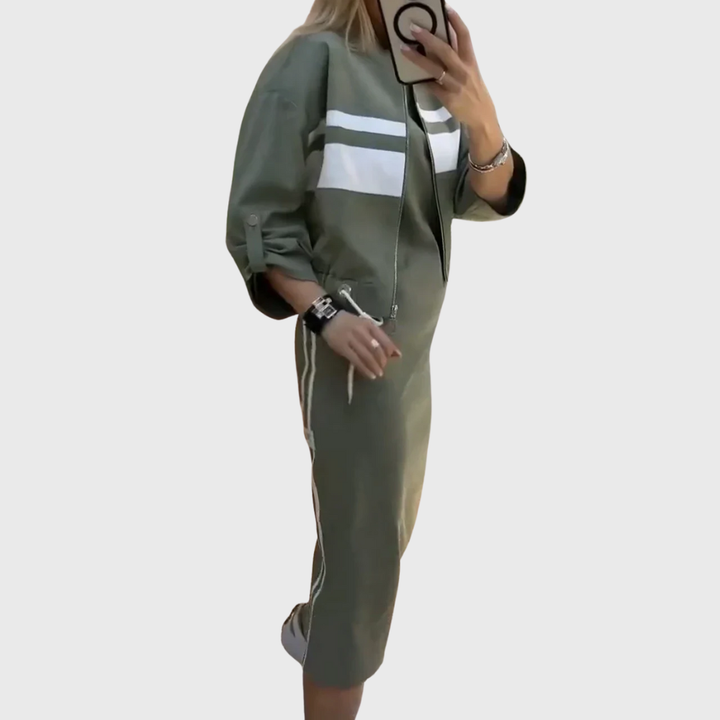 OLIVIA | TWO-PIECE MIDI SET