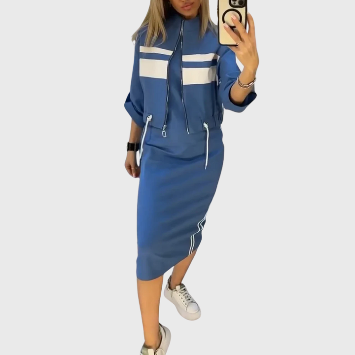 OLIVIA | TWO-PIECE MIDI SET