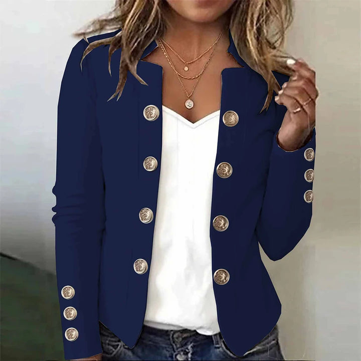Ginny | Stand Collar Blazer