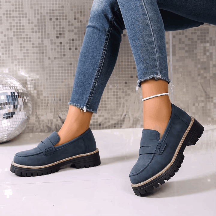 Ella | Lug Sole Loafers