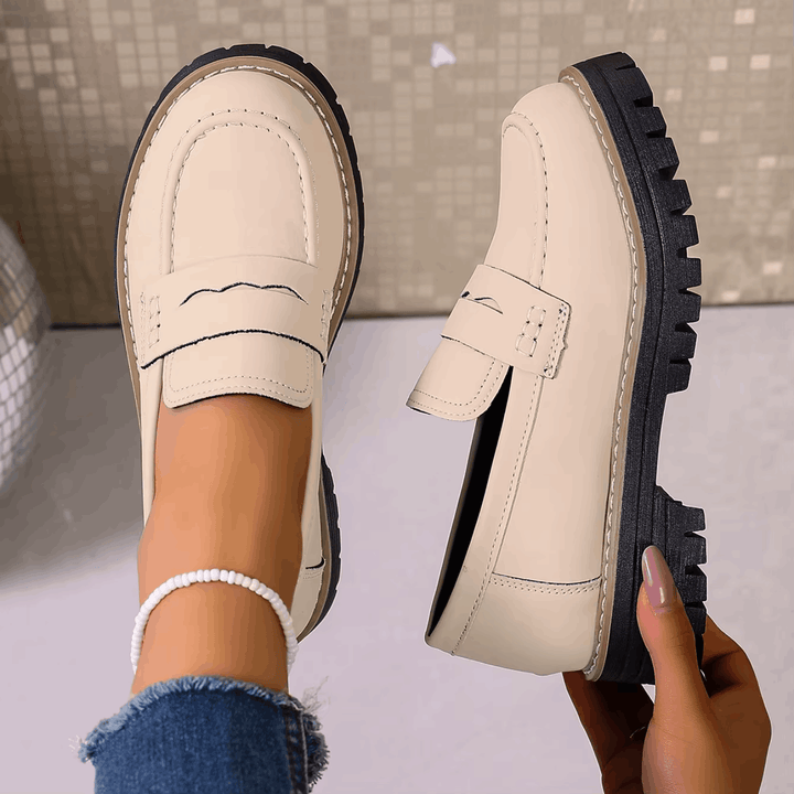Ella | Lug Sole Loafers