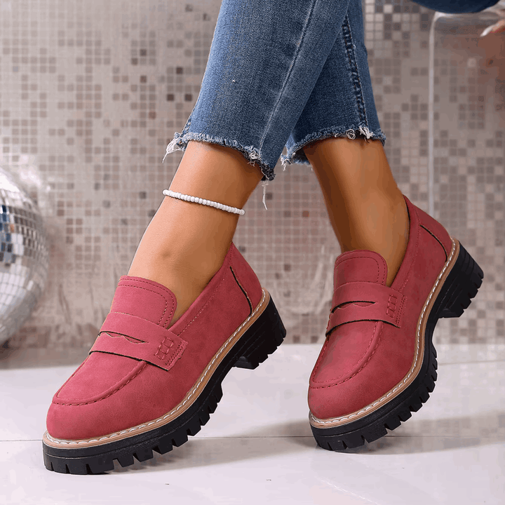 Ella | Lug Sole Loafers