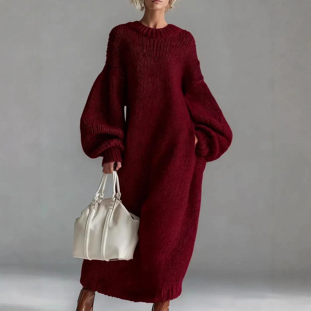 Leslie | Chunky Knit Sweater Dress