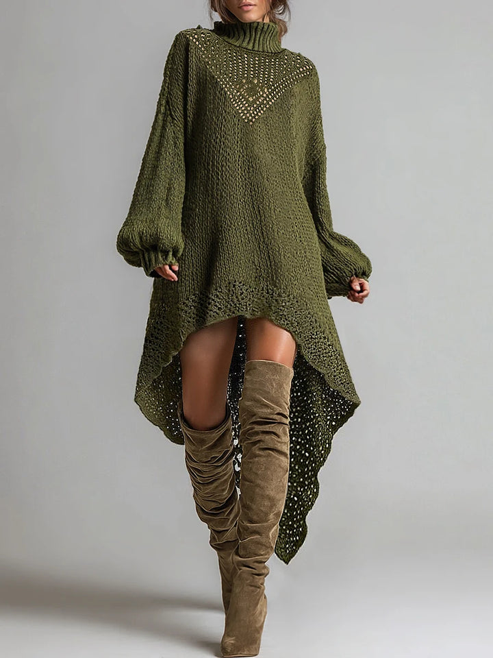 Kristina | High Low Sweater Dress