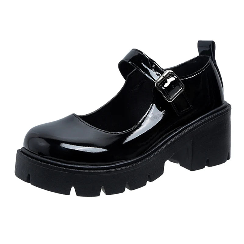 Gwyneth | Chunky Platform Mary Janes