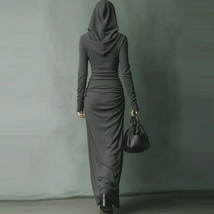 Stacia | Hooded Maxi Dress