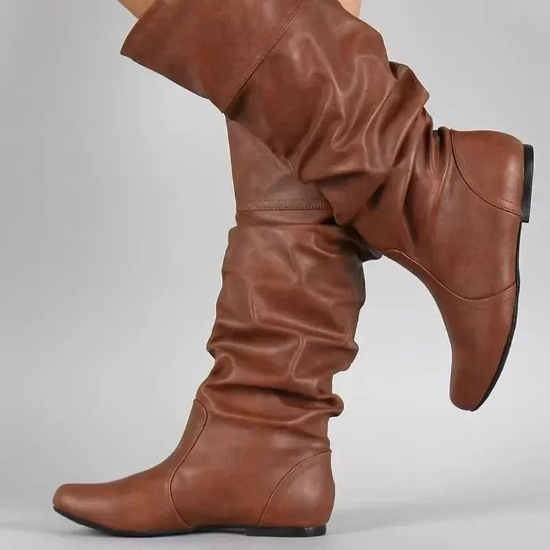Tamara | Slouchy Mid-Calf Boots