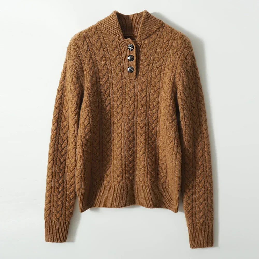 EVELYN | CABLE KNIT SWEATER