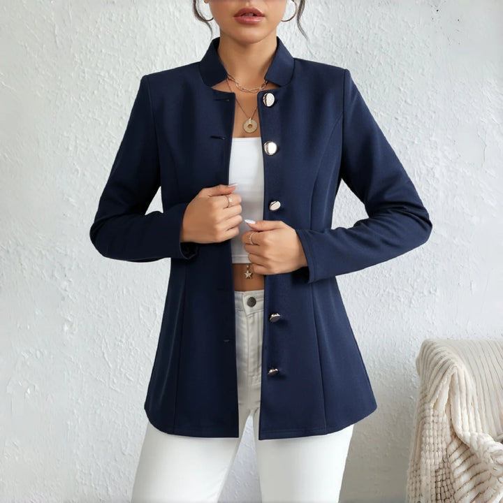 Georgiana | Stand Collar Blazer
