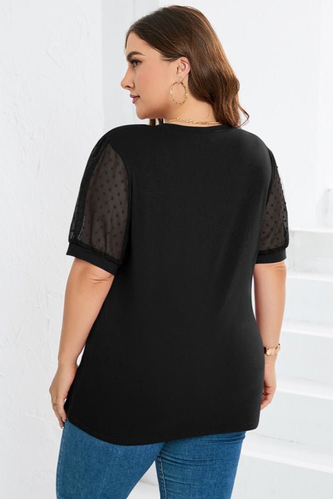 Helena – V-Neck Blouse in a Relaxed Fit