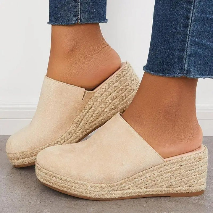 Rangi – Rope-Woven Heel Sandal