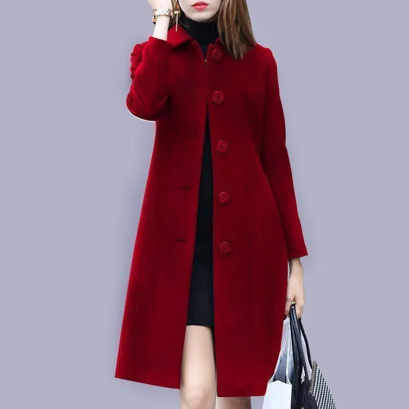 Vonda | Button Front Coat