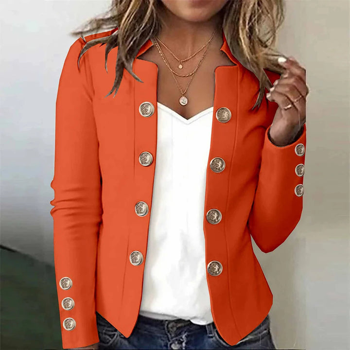 Ginny | Stand Collar Blazer