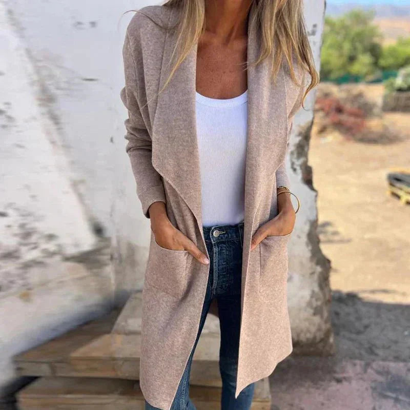 Sienna – Longline Cardigan Coat