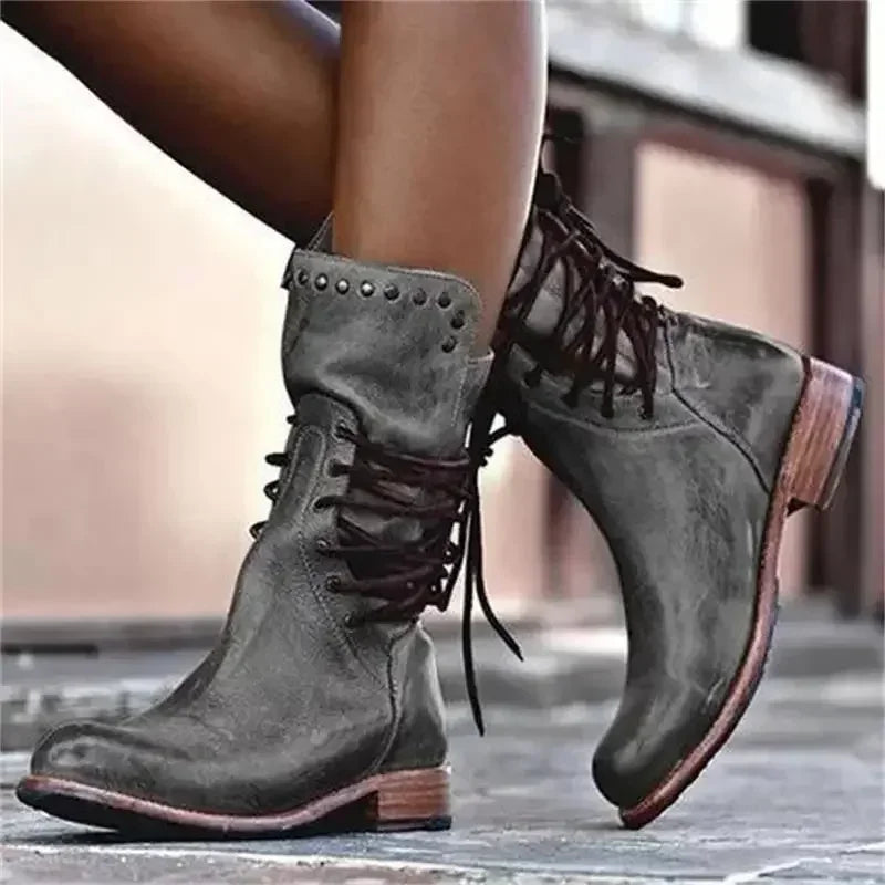 Lorelei | Lace Up Ankle Boots
