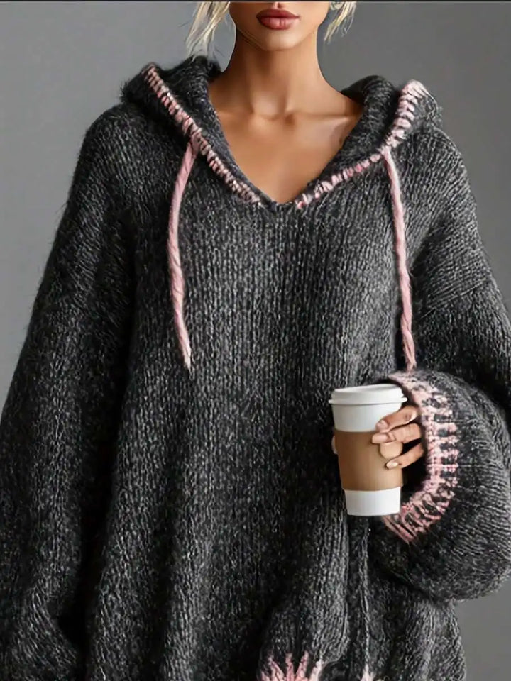 Hattie | Hooded Knit Sweater