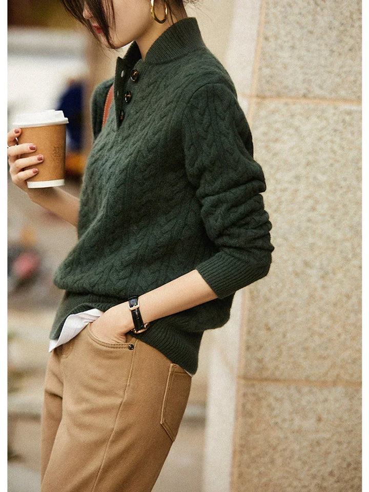 EVELYN | CABLE KNIT SWEATER