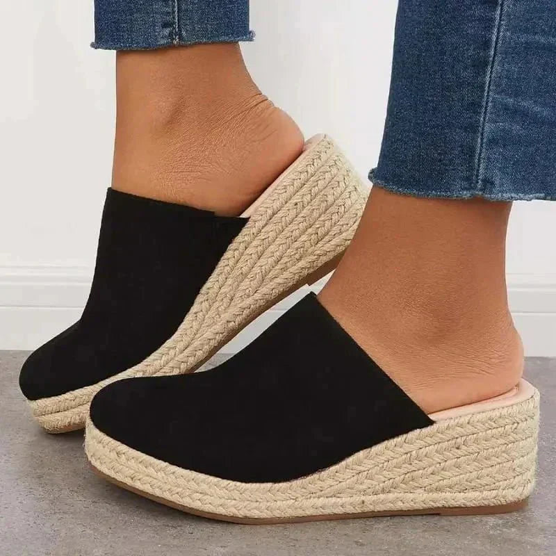 Rangi – Rope-Woven Heel Sandal