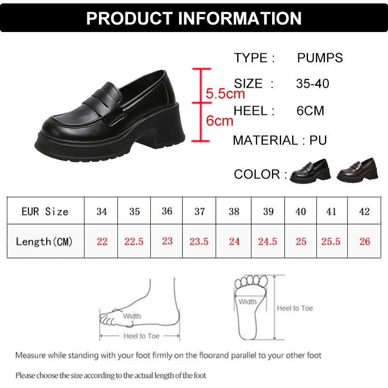 Minnie | Chunky Platform Loafers