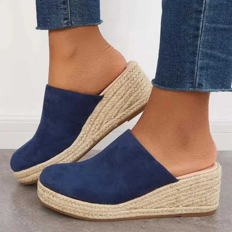 Rangi – Rope-Woven Heel Sandal