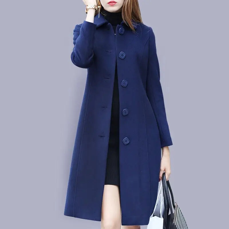 Vonda | Button Front Coat