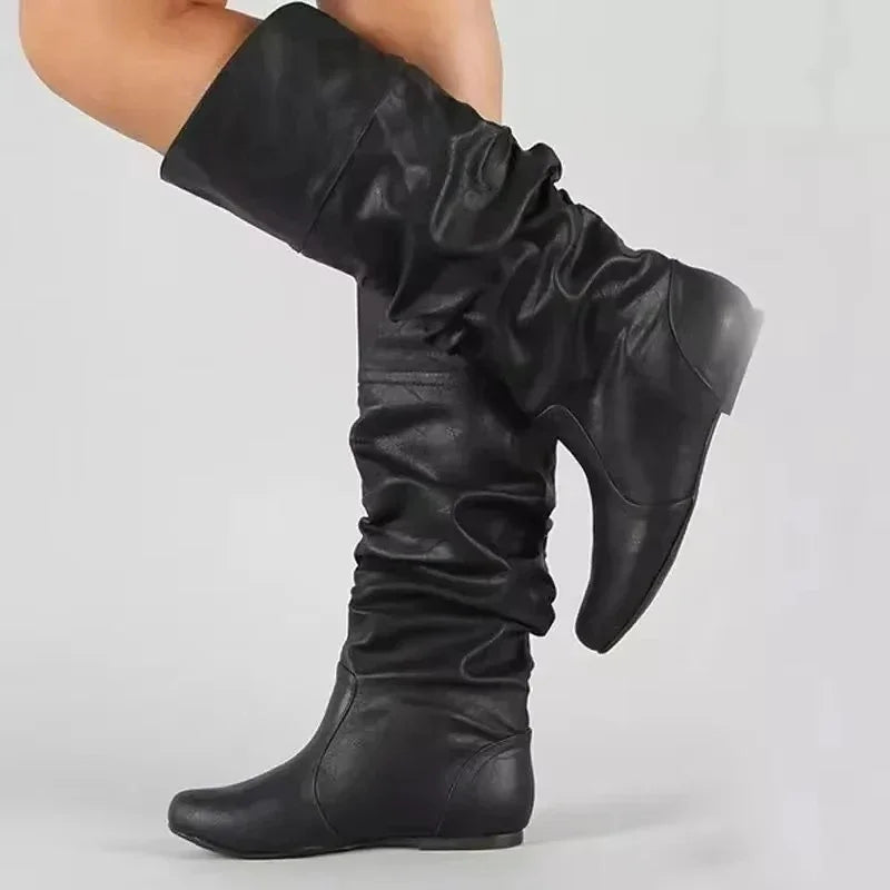 Tamara | Slouchy Mid-Calf Boots