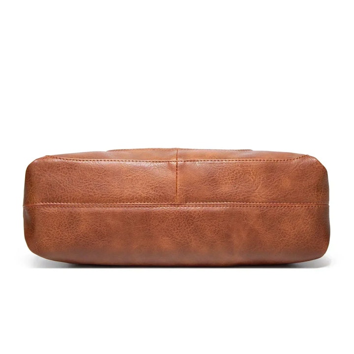 Evening Glow – Luxe Leather Shoulder Bag